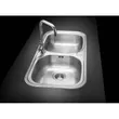 (MEX) Double Sink MEX Model ML150B + Faucet TP230 image 3