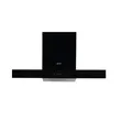 (Eve) Wall-Mounted Range Hood HC-LOFTBOX-90 + 2-Burner Built-in Glass Gas Cooktop HB78-SBH289/BG image 2