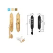 (Hafele) Zinc Alloy Door Handle with Mortise Lockset, Premium Range (Type E), 2 Colors image 4