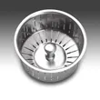 Round Single Bowl Kitchen Sink 45 cm Model R4B image 4