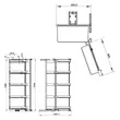 (Hafele) UTENSIO PLUS Swing Open Cabinet Set 600 MM (504.68.385) image 7