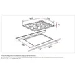 (TEKA) Electric Cooktop 4 Burners Model E/60.2 4P image 2