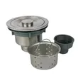 (Teka) Stainless Steel Sink 2 Basins Model TG 100 2B with Free Cold Water Tap image 7