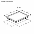 2-Burner Built-in Gas Stove with Black Glass Base HB76-BLACKFOREST/BG with Free Large Deep Wok Support image 4