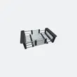 (EVE) Stainless Steel Single Bowl Sink DELTA 1160/500 RH + BELLE Faucet + ROLLRACK Drain Rack + F402BLACK image 3