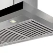 (Teka) LINEA Range Hood Model LDH TC 90.1 90 cm + 4-Zone Induction Cooktop Model IBC 64110 SSM BK image 3