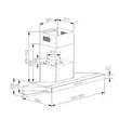 (TEKA) Cooker Hood Model DHA 90 TC BK image 2