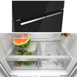 (Bosch) 4-Door Refrigerator 19Q Inverter Series 4 Black Glass Model KMC85LBEA image 5