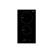 (Tecno) TNS HD 60 MA/B+ Hood with TNP VT 2029 DG Ceramic Electric Cooktop 2 Burners Built-in image 2
