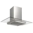 (TEKA) Ceramic Cooktop 4 Burners 60 cm VE 4 + Glass Wing Pyramid Extractor Hood 90 cm DGF 90 image 3