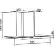 (TEKA) Ceramic Cooktop 4 Burners 60 cm VE 4 + Glass Wing Pyramid Extractor Hood 90 cm DGF 90 image 5