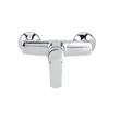 (Hafele) Wall-Mounted Single Lever Shower Mixer - DANUBE (495.61.079) + 3-Level Self-Cleaning Hand Shower Set image 3