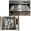 (Tecno) Double Bowl Single Drainboard Undermount Sink Tecnoplus Model TNP 2130 UD Size 120 cm. Depth 22 cm. image 3