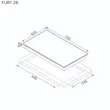 (Eve) Range Hood HC-STEELPRO-90 + Built-in Gas Stove FURY 2B + Single Bowl Sink with Drainboard SAVO 1200/500 image 19