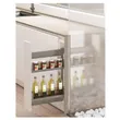 (Hafele) Pull-Out Basket 150 mm Width with Bottle Divider Champagne Glass Edge (495.35.338) image 4