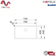 (Hafele) BLANCO Stainless Steel Single Bowl Undermount Sink CLARON 700-U (495.39.372) (565.75.590) image 2