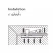 (Hafele) Floor Spring Double Action EN3 Maximum Door Weight 100 kg Door Width Up to 950 mm image 3