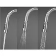 (MEX) ก๊อกผสมน้ำร้อน-เย็น สามารถปรับสายน้ำได้ 3 แบบ รุ่น TMS03S (สีสเตนเลส สตีล) รูปที่ 8