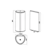 (Hafele) Automatic Liquid Soap Dispenser 2 Colors White (495.80.016) image 6