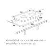 (Hafele) เตาแก๊ส ไอโคนิค ซีรี่ย์ / GAS HOB: ICONIC SERIES (HH-HZQ-97B4)(495.06.053) รูปที่ 6
