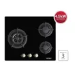 (Hafele) เตาแก๊ส / GAS HOB: HH-603GG (5-SERIES)(495.06.035) รูปที่ 2