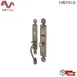 (Hafele) มือจับประตูซิงค์อัลลอยด์ พร้อมระบบมอร์ทิสล็อค รุ่นพรีเมียม (แบบ A) สีนิกเกิ้ลรมดำ  (499.94.120) รูปที่ 3
