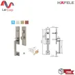 (Hafele) Zinc Alloy Door Handle with Mortise Lockset, Premium Range, Satin Nickel (499.94.180) image 2