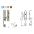 (Hafele) Zinc Alloy Door Handle with Mortise Lockset, Premium Range (TYPE A) Antique Brass (499.94.142) image 5