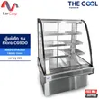 (Thecool) ตู้แช่เค้กกระจก 4 ด้าน แบบโค้ง รุ่น Flora CG900 รูปที่ 2