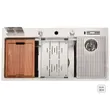 (Hafele) อ่างล้างจาน Workstation Sinks ขนาด 510 มม. + ก๊อกน้ำ CIRINO (495.07.718) รูปที่ 5