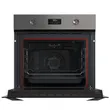 (Teka) 60 cm Multifunction Oven HBB 6350 SS + Microwave + Grill Built-in 25 Liter Black with Stainless Steel Frame Model MWE 255 FI image 3