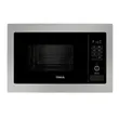 (Teka) 60 cm Multifunction Oven HBB 6350 SS + Microwave + Grill Built-in 25 Liter Black with Stainless Steel Frame Model MWE 255 FI image 6