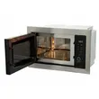 (Teka) 60 cm Multifunction Oven HBB 6350 SS + Microwave + Grill Built-in 25 Liter Black with Stainless Steel Frame Model MWE 255 FI image 8