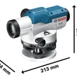 (Bosch PT) เครื่องปรับระนาบแบบออปติคอล กำลังขยาย 32 เท่า ระยะทำงาน 120 ม. กันฝุ่นกันน้ำ IP54 (PRO GOL 32 D) รูปที่ 7