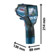 (Bosch PT) เครื่องตรวจจับความร้อน กล้องในตัวบันทึกภาพพร้อมค่าที่วัดได้ วัดอุณหภูมิ 5 โหมด (PRO GIS 1000 C) รูปที่ 8