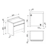 (Smeg) เตาปรุงอาหารตั้งพื้น 90x60 ซม. เตาแก๊ส 6 หัว เตาอบพัดลม 129 ลิตร (A1-9) รูปที่ 8