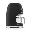 (Smeg) 50's Style Drip Coffee Maker Black 10-Cup Programmable Auto Start (DCF02BLMEU) image 4