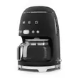 (Smeg) 50's Style Drip Coffee Maker Black 10-Cup Programmable Auto Start (DCF02BLMEU) image 5
