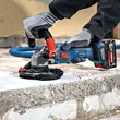 (Bosch PT) เครื่องเจียรคอนกรีตไร้สาย มอเตอร์ไร้แปรงถ่าน ด้ามจับหมุนได้ ฝาครอบถอดได้ (PRO GBR 18V-15 S) รูปที่ 4