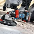 (Bosch PT) เครื่องเจียรคอนกรีตไร้สาย มอเตอร์ไร้แปรงถ่าน ด้ามจับหมุนได้ ฝาครอบถอดได้ (PRO GBR 18V-15 S) รูปที่ 5