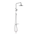 (Hafele) ฝักบัว RAIN SHOWER น้ำอุ่น หัวฝักบัว 20.3 ซม. ก้านปัดปรับทิศทางน้ำ สีโครม (495.60.037) รูปที่ 2