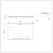 (Foster) เตาแม่เหล็กไฟฟ้า 5 หัว กระจกเซรามิค สีดำ ระบบสัมผัส (7386 646) รูปที่ 3