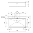 (Foster) อ่างล้างจานสแตนเลส Milanello workstation 1 หลุม พร้อมอุปกรณ์เสริมแบบเลื่อนได้ (1034050) รูปที่ 6
