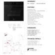 (Teka) Black Edition เตาอบMultifunction 12 functions และ HydroClean system รุ่น HLB 8690 BK รูปที่ 4