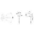 (Hafele) BLANCO Kitchen Sink Mixer Tap with Spray Head FONTAS-S II White (495.50.065) (569.03.740) image 3