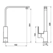 (Hafele) S-LEVER KITCHEN MIX. BR CHR 566.00.270 image 2