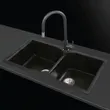(Eve) Kitchen Faucet AZTAC II BLACK Model image 3