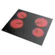 (Teka) LINEA Range Hood Model LDH TC 90.1 90 cm + 60 cm Ceramic Electric Cooktop Touch Control 4 Zone Model VE 4 Q BK image 7
