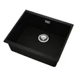(TEKA) Synthetic Granite Single Bowl Undermount Kitchen Sink Model KUBE 50.40 TG image 4
