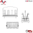 (Hafele) Glass Hanging Shelf (495.34.146) image 2